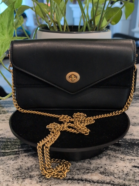 Coach Handbags - Coach Astor Refined Calf Leather Clutch Crossbody Bag